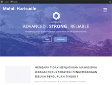 Tablet Screenshot of harisudin.staff.uns.ac.id