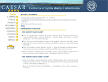 Tablet Screenshot of caesar.uns.ac.rs