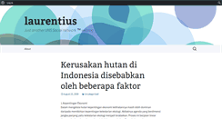 Desktop Screenshot of laurentius.blog.uns.ac.id