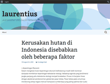 Tablet Screenshot of laurentius.blog.uns.ac.id