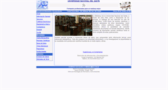Desktop Screenshot of biblioteca.uns.edu.pe