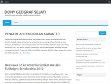 Tablet Screenshot of dony.blog.uns.ac.id