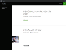 Tablet Screenshot of muklas.blog.uns.ac.id