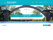 Tablet Screenshot of elearning.uns.ac.id