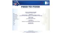 Desktop Screenshot of feed-to-food.uns.ac.rs