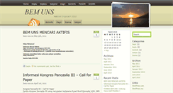 Desktop Screenshot of bem-uns.ormawa.uns.ac.id