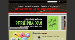 Desktop Screenshot of farmako.uns.ac.id