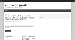 Desktop Screenshot of nurratnajuwita.blog.uns.ac.id
