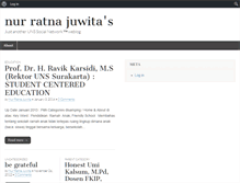 Tablet Screenshot of nurratnajuwita.blog.uns.ac.id