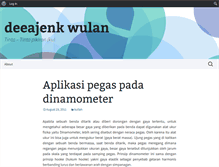 Tablet Screenshot of deajeng.blog.uns.ac.id
