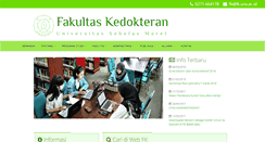 Desktop Screenshot of fk.uns.ac.id