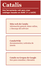 Mobile Screenshot of catalis.uns.edu.ar